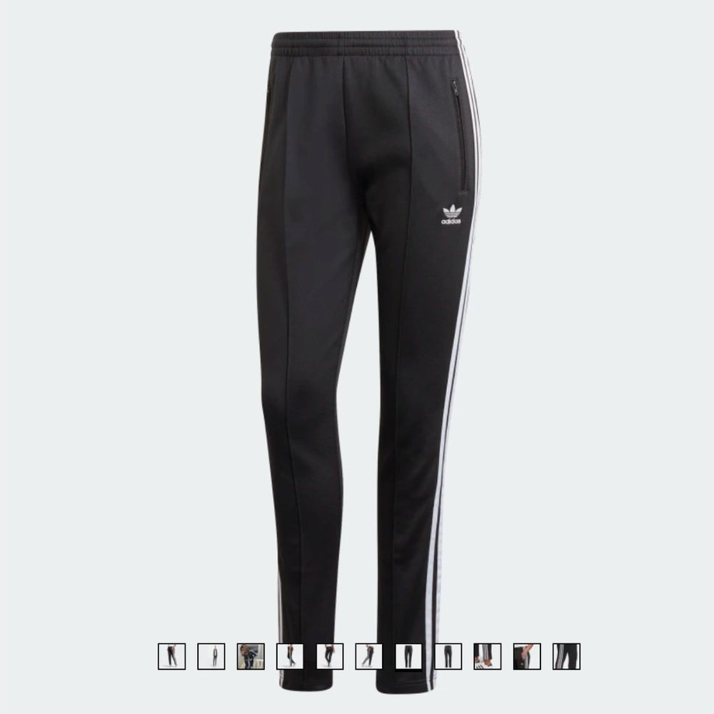Adidas Track Pants Ladies Large